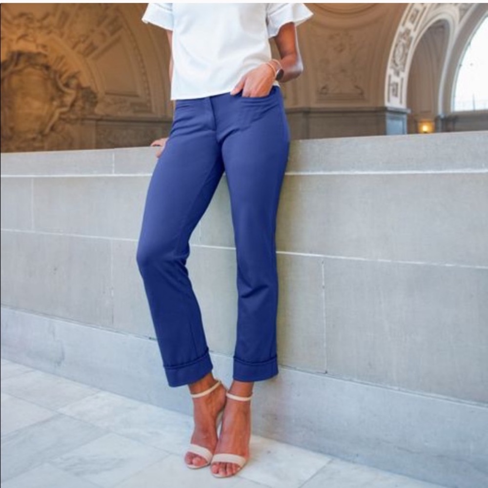 NWT Betabrand Cobalt Yoga Dress Pants